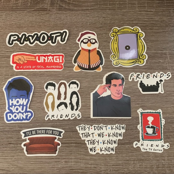 FRIENDS Multi Sticker Pack - Picture 1 of 5